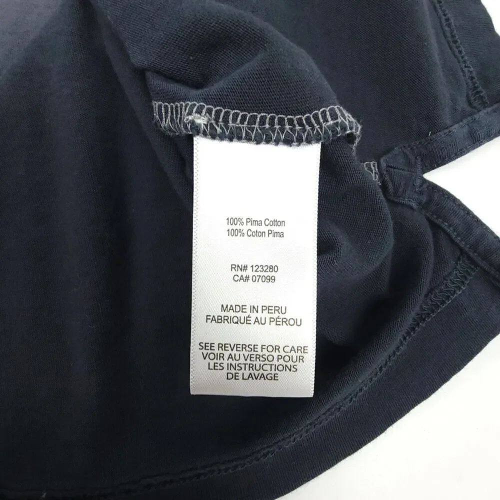 TRAVIS MATHEW Ombre Golf Polo Short Sleeve Casual Shirt Black Gray Athleisure XL - Picture 10 of 10